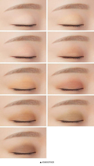 3CE MOOD RECIPE MULTI EYE COLOR PALETTE #SMOOTHER 8.0g - EZByourself